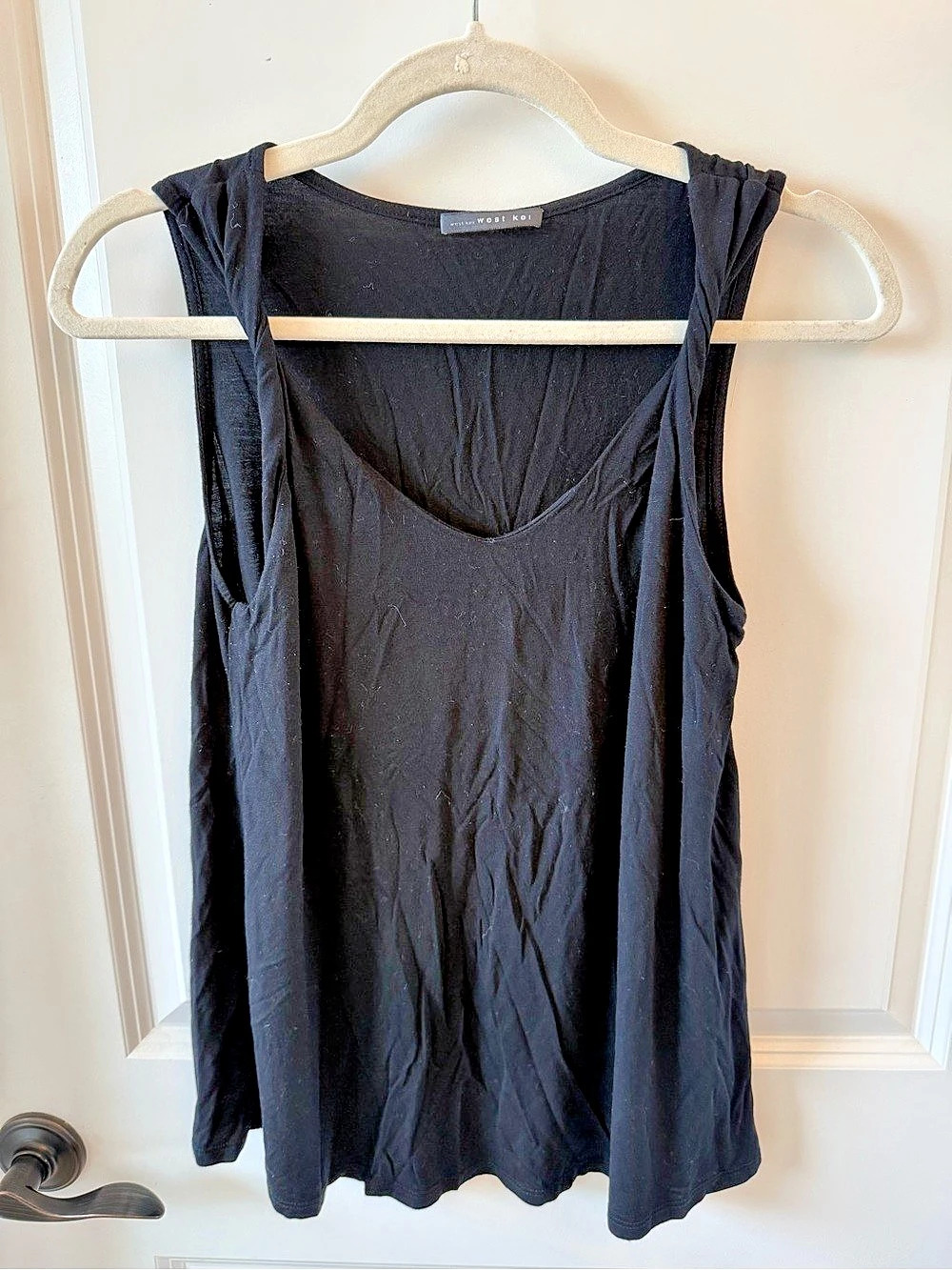 West Kei Black Tank Top Size Small